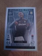 Topps match attax platinum pull Leon bailey, Ophalen of Verzenden, Zo goed als nieuw, Plaatje