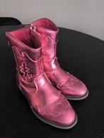 Roze Metallic Cowboy Laarsjes - Maat 32, Ophalen, Zo goed als nieuw, Meisje, Laarzen