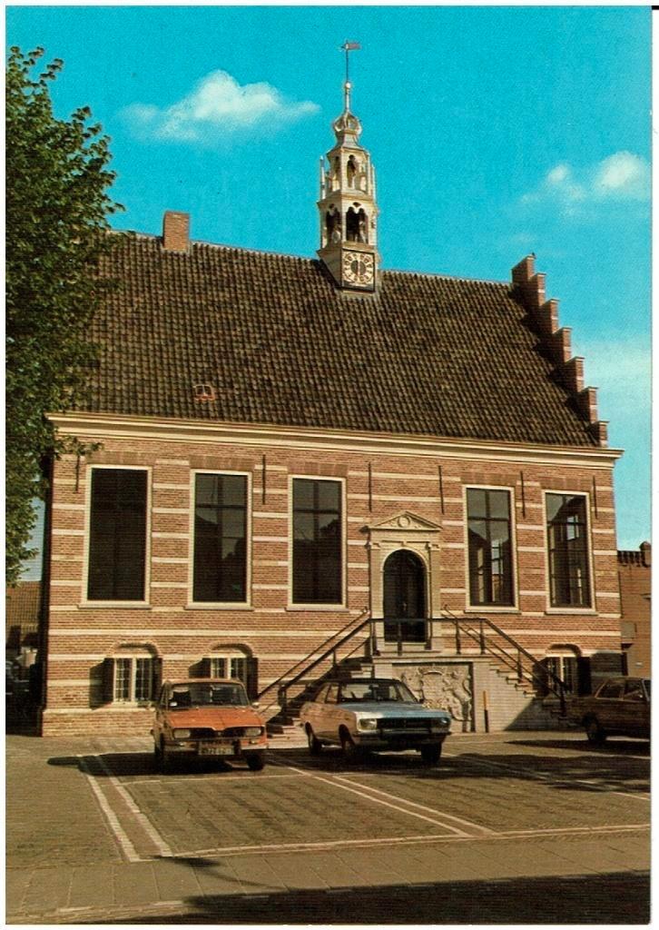 Ansichtkaart IJsselstein, Stadhuis, Verzamelen, Ansichtkaarten | Nederland, Ongelopen, Utrecht, 1980 tot heden, Ophalen of Verzenden
