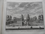 72 Loenen aan de Vecht Huis Oostervecht Kopergravure 1719, Antiek en Kunst, Kunst | Etsen en Gravures, Ophalen of Verzenden