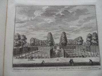 72 Loenen aan de Vecht Huis Oostervecht Kopergravure 1719 beschikbaar voor biedingen