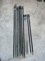 11 x Fox Gardner bankstick lang stormpoles euro, Watersport en Boten, Hengelsport | Karpervissen, Ophalen of Verzenden, Gebruikt
