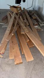 Hout en houten balken - gratis op te halen, Doe-het-zelf en Verbouw, Hout en Planken, Ophalen, Gebruikt, 50 mm of meer, Balk