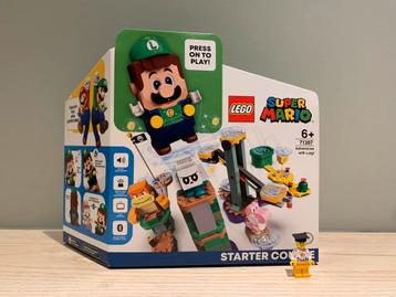 Lego set 71387 Super Mario luigi startersset beschikbaar voor biedingen