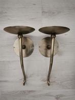 Muurkandelaars, Huis en Inrichting, Woonaccessoires | Kandelaars en Kaarsen, Ophalen, Gebruikt, 25 tot 50 cm, Metaal