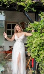 Pronovias Hyperion Trouwjurk | A-lijn | Kant & Tule, Ophalen, Zo goed als nieuw, Wit, Trouwjurk