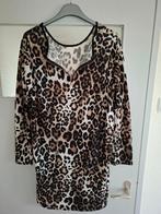 2 Mooie Jurken maat 44 Tijger/Panter Print, Kleding | Dames, Jurken, Overige kleuren, Maat 42/44 (L), Ophalen of Verzenden, Zo goed als nieuw