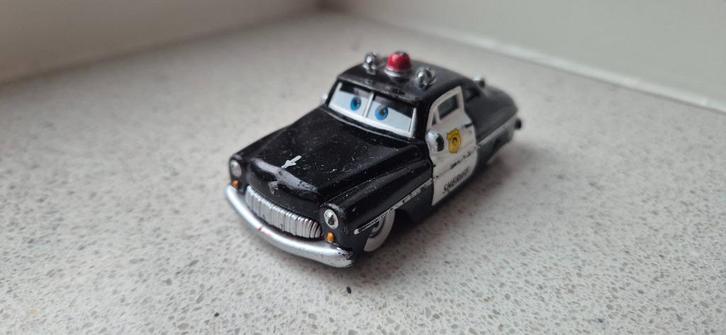 Disney Pixar Cars Sheriff, Kinderen en Baby's, Speelgoed | Speelgoedvoertuigen, Gebruikt, Ophalen of Verzenden