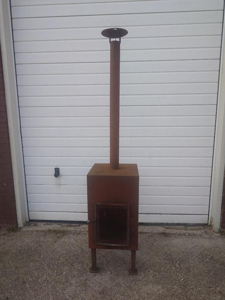 Houtkachel --- Mooi groot en in goede staat!, Tuin en Terras, Tuinhaarden, Gebruikt, Ophalen