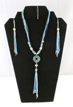 Statement ketting met parels en bij passende oorbellen, Marktplaats@koningsieraden.nl, Overige materialen, Verstelbaar, Overige kleuren