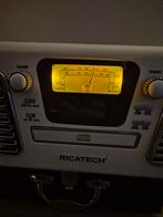 Retro Ricatach Radio met CD-speler, Ophalen of Verzenden, Zo goed als nieuw, Radio, Met cd-speler