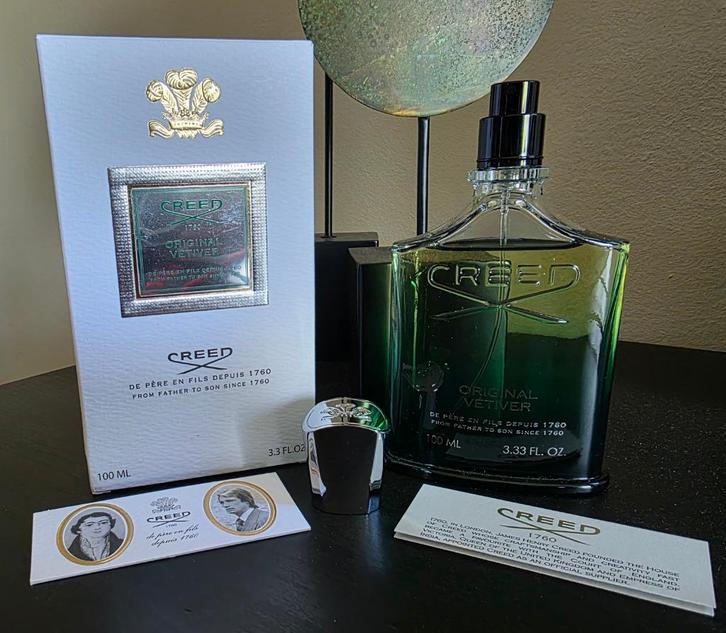 Creed Original Vetiver Eau de Parfum 100 ml, Sieraden, Tassen en Uiterlijk, Uiterlijk | Parfum, Zo goed als nieuw, Verzenden