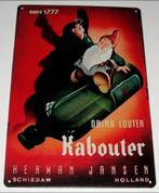 KABOUTER - JENEVER : Bord Reclame - Drink Louter Kabouter, Verzenden, Nieuw, Reclamebord