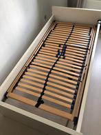 Bed met elektrisch verstelbare lattenbodem, Ophalen, Gebruikt, 90 cm, Eenpersoons