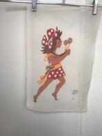 Voorbedrukt stramien dansende vrouw met samba ballen, Ophalen of Verzenden, Nieuw, Handborduren, Patroon