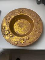 Leuke goudkleurige schaal, Ophalen, Zo goed als nieuw