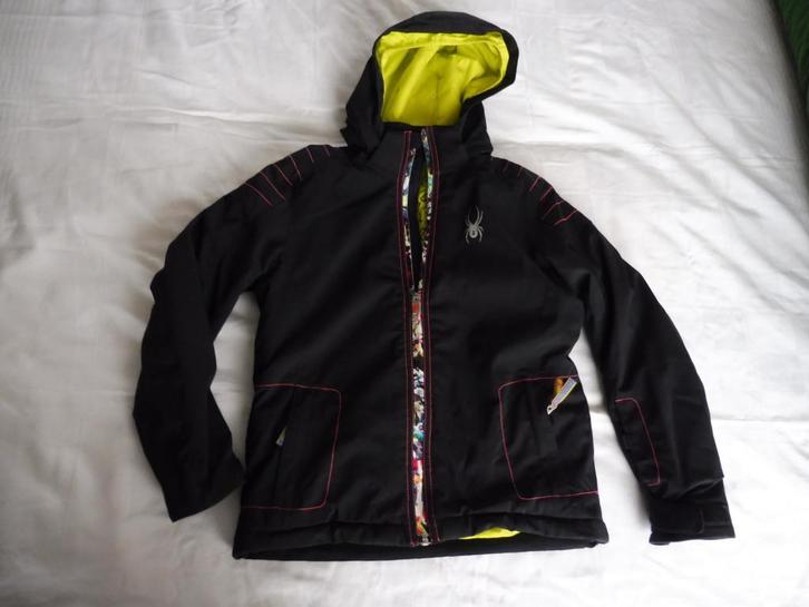Super leuke, mooie Spyder skijas 10 140 ski jas winterjas, Kinderen en Baby's, Kinderkleding | Maat 140, Zo goed als nieuw, Meisje