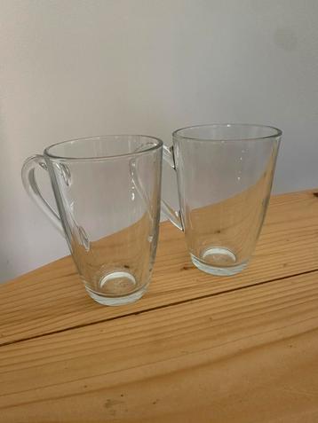 Theeglas - 2 stuks beschikbaar voor biedingen