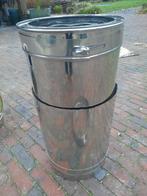 RVS dubbelwandige kachelpijpen, Ophalen, Gebruikt, Vrijstaand, Overige soorten