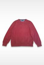 Tommy Hilfiger Heren Trui | Rood | 100% Katoen | Maat L, Maat 52/54 (L), Tommy Hilfiger, Ophalen of Verzenden, Zo goed als nieuw