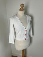 Zoe Loveborn maat M wit kort cardigan vestje 2645, Kleding | Dames, Maat 38/40 (M), Wit, Zoe loveborn, Ophalen of Verzenden