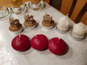Diverse luxe waxinelichtjes  beschikbaar voor biedingen
