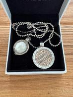 Mi Moneda ketting, Sieraden, Tassen en Uiterlijk, Ophalen of Verzenden, Zo goed als nieuw, Zilver