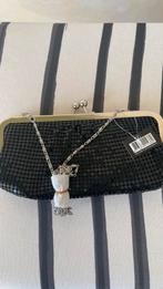 Tas/clutch zwart, Ophalen of Verzenden, Nieuw, Zwart, Avondtasje