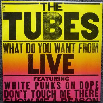  2 LPs..The Tubes   ---   What do you want from  (Live)
