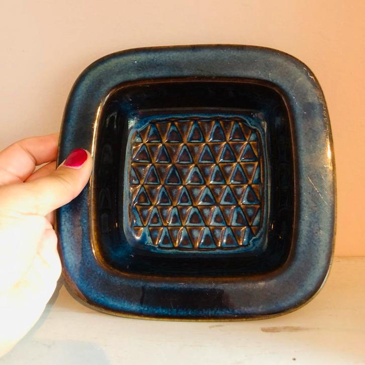 Vintage Keramiek Schaal Søholm Stentøj, Antiek en Kunst, Antiek | Keramiek en Aardewerk, Verzenden