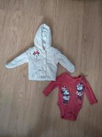Mini Mouse Jasje + broek & Romper Maat 80, Ophalen of Verzenden, Gebruikt, Maat 74