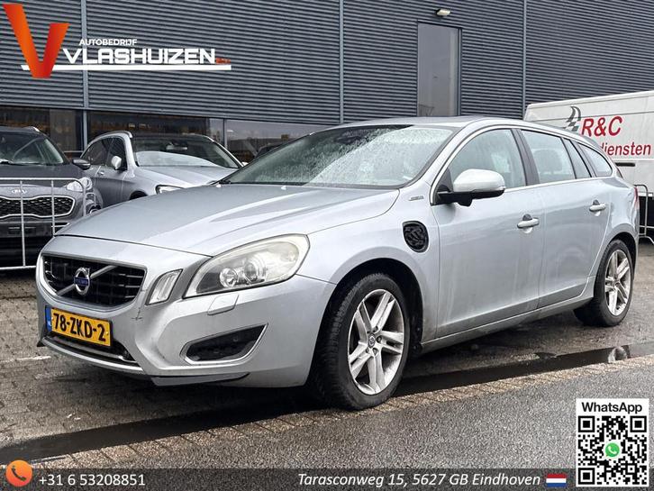 Volvo V60 2.4 D6 AWD Plug-In Hybrid Pure Limited | HIGH VOLT, Auto's, Volvo, Bedrijf, Te koop, V60, 4x4, ABS, Achteruitrijcamera