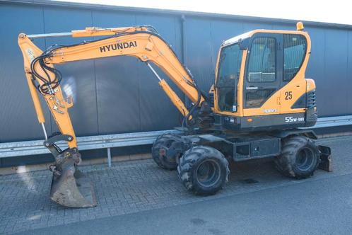 Robex 55W-9A (bj 2017), Zakelijke goederen, Machines en Bouw | Kranen en Graafmachines, Graafmachine