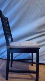 IKEA krukjes, 3 stuks + 2 kussens, Huis en Inrichting, Stoelen, Ophalen, Drie, Zwart, Zo goed als nieuw