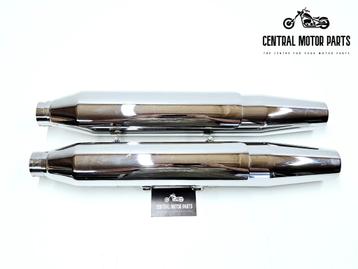 Slip ons Softail 2007-2017 chroom beschikbaar voor biedingen