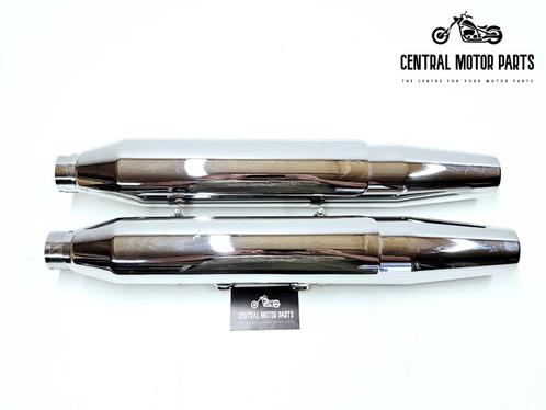 Slip ons Softail 2007-2017 chroom, Motoren, Onderdelen | Harley-Davidson, Gebruikt, Ophalen of Verzenden