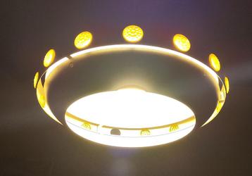 retro 60s sixties space age plafondlamp hanglamp van metaal beschikbaar voor biedingen