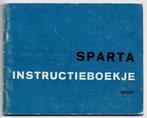 Sparta Sport handleiding instructieboek (4252z) bromfiets, Fietsen en Brommers, Handleidingen en Instructieboekjes, Zo goed als nieuw