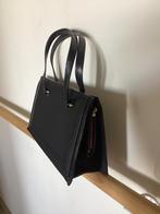 Vintage tas, Ophalen of Verzenden, Gebruikt, Blauw, Handtas