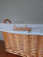 Mooie rieten wasmand, Ophalen, Nieuw, Bruin, Overige typen
