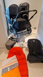 Zeer mooie Bugaboo Donkey 2 Duowagen - Complete Set!, Ophalen, Gebruikt, Combiwagen, Duowagen