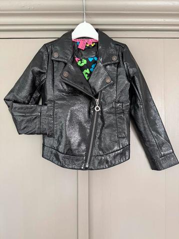 Bnosy Zwarte Lak Blazer Mt 110/116 beschikbaar voor biedingen