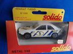 Renault Fuego wit – Solido 1:43 - nieuw in originele doos, Nieuw, Solido, Ophalen of Verzenden, Auto