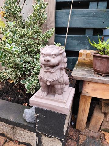 Tuinbeeld Foo-dog / Chinese Leeuw beschikbaar voor biedingen