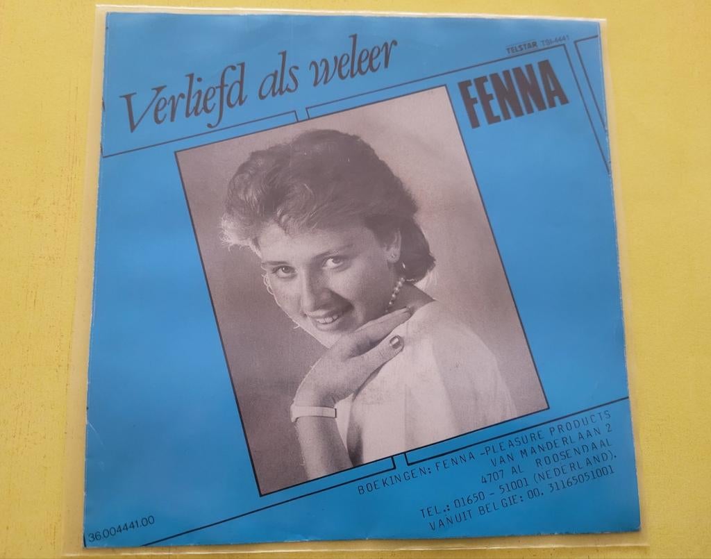 Fenna - Verliefd als wel eer - zeventien, Ophalen, Zo goed als nieuw, Overige formaten, Levenslied of Smartlap