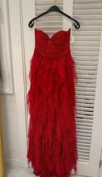 Henna dress, Kleding | Dames, Gelegenheidskleding, Ophalen of Verzenden, Zo goed als nieuw, Rood, Galajurk