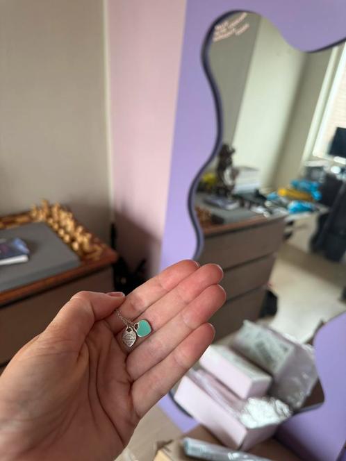 Tiffany & co ketting, Sieraden, Tassen en Uiterlijk, Kettingen, Zo goed als nieuw, Zilver, Ophalen of Verzenden