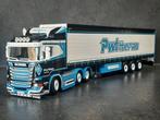 TEKNO PWT Thermo Scania R-serie Streamline met schuifzeilopl, Hobby en Vrije tijd, Modelauto's | 1:50, Nieuw, Tekno, Bus of Vrachtwagen