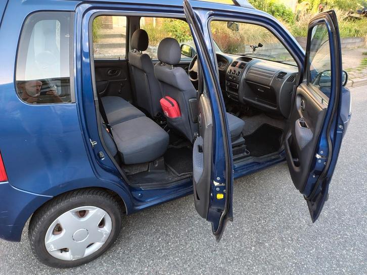 Suzuki Wagon R+ 1.3 2003 Blauw nieuwe apk, Auto's, Suzuki, Particulier, Wagon R+, Benzine, C, Hatchback, Handgeschakeld, Origineel Nederlands