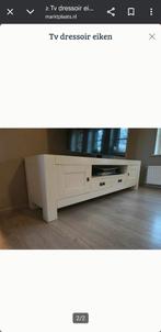 Tv dressoir, Ophalen, Gebruikt, Eikenhout, 200 cm of meer